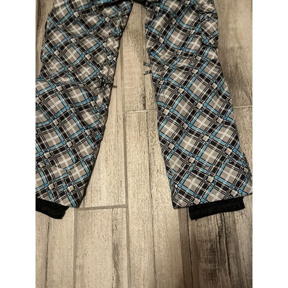 Sims Pants Womens Med Gray Blue  Snowboard Ski Snow Insulated Pocket Zip Outdoor - Picture 12 of 16